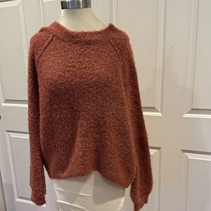 Aerie Women's Sweater in Warm Rust